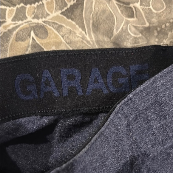 Garage Comfortable Navy/Grey Heathered Leggings - Picture 3 of 5
